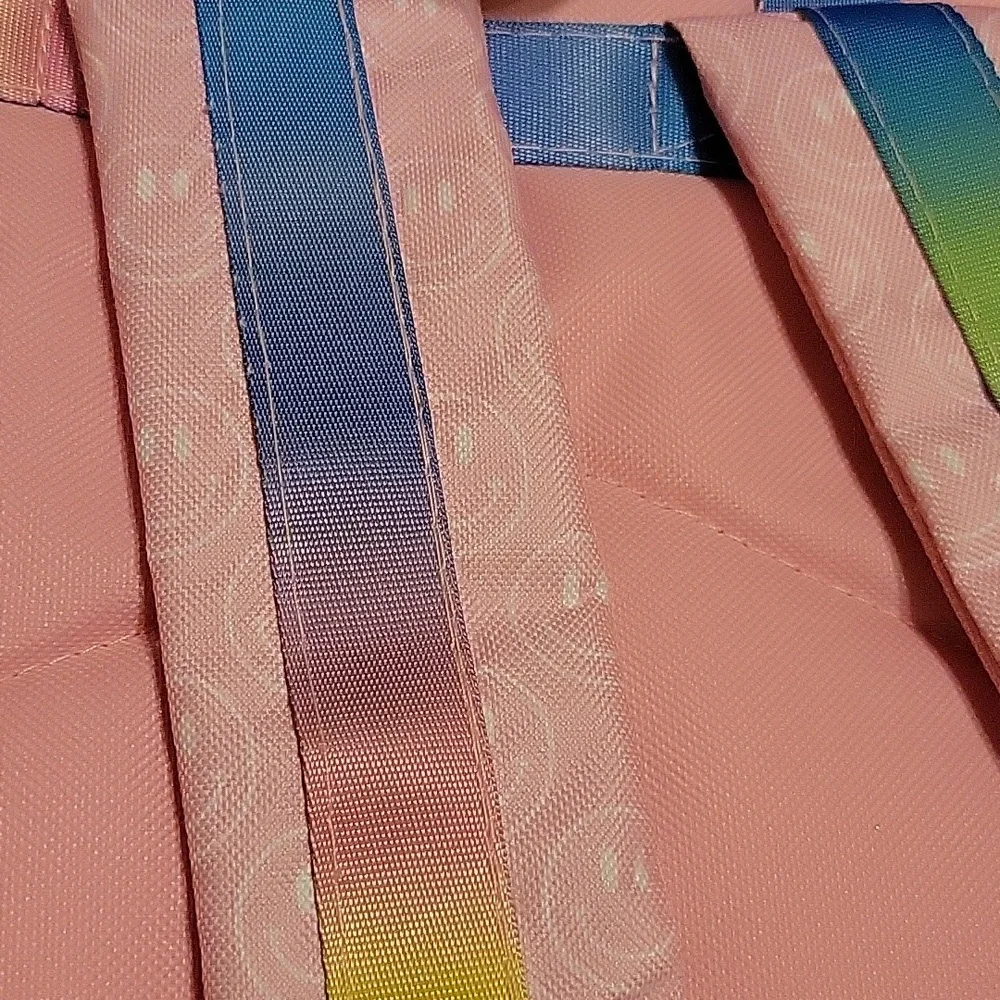 NWT Smiles & Rainbows 17" Backpack 🎒 ❤️ - Picture 4 of 5
